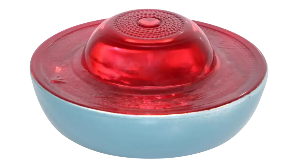 Glasbolreflector Rood Type lux 3 100mm