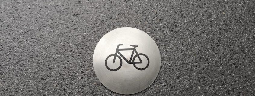 Fiets embleem TACK RVS markeringsnagels