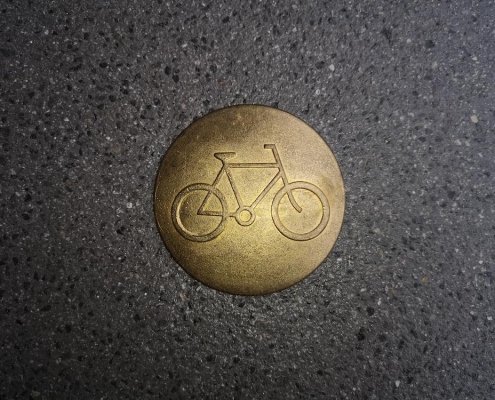 Bronzen markeringsnagel