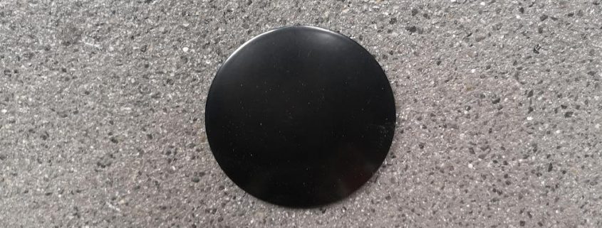 TACK RVS markeringsnagels zwart gepoedercoat